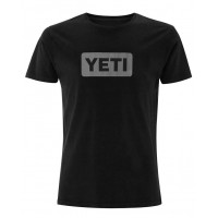 Футболка YETI - Logo Badge C&S Short Sleeve Black/