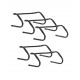 YOUNIX - 2-in-1 hurdles set of 5