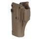 Blackhawk! - CQC Serpa Holster Glock 17/22/31 Coyote Tan Right