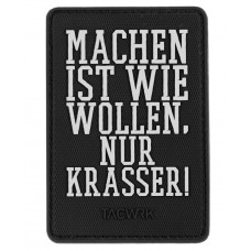 TACWRK - Machen Wollen Rubber Patch