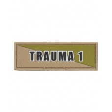 Tactical Responder - Trauma 1 Tan Green Patch