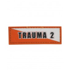 Tactical Responder - Trauma 2 Orange White Patch