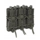 Подсумок для пистолетных магазинов High Speed Gear - Triple Pistol TACO Adaptable Belt Mount Olive Drab