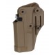 Blackhawk! - CQC Serpa Holster Glock 17/22/31 Coyote Tan Right