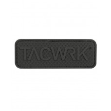 TACWRK - Square Rubber Patch Carbon