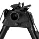 Сошки Bipod Harris серии S модель 25, 30-64 см качающиеся