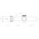 Прицел Hawke Vantage 30 1-8x24 (сетка Circle Dot) с подсветкой