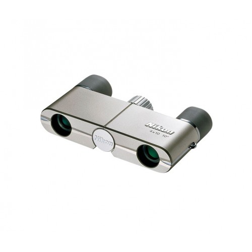 Бинокль Nikon Elegant Compact 4x10 DCF silver